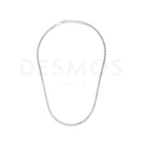 Collana Desmos Uomo in Argento FIRETUBE 3 W 51